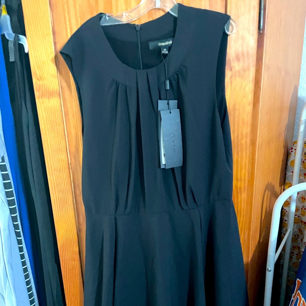 Woman’s sleeveless dress